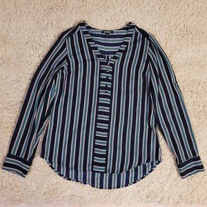Express Striped Blouse